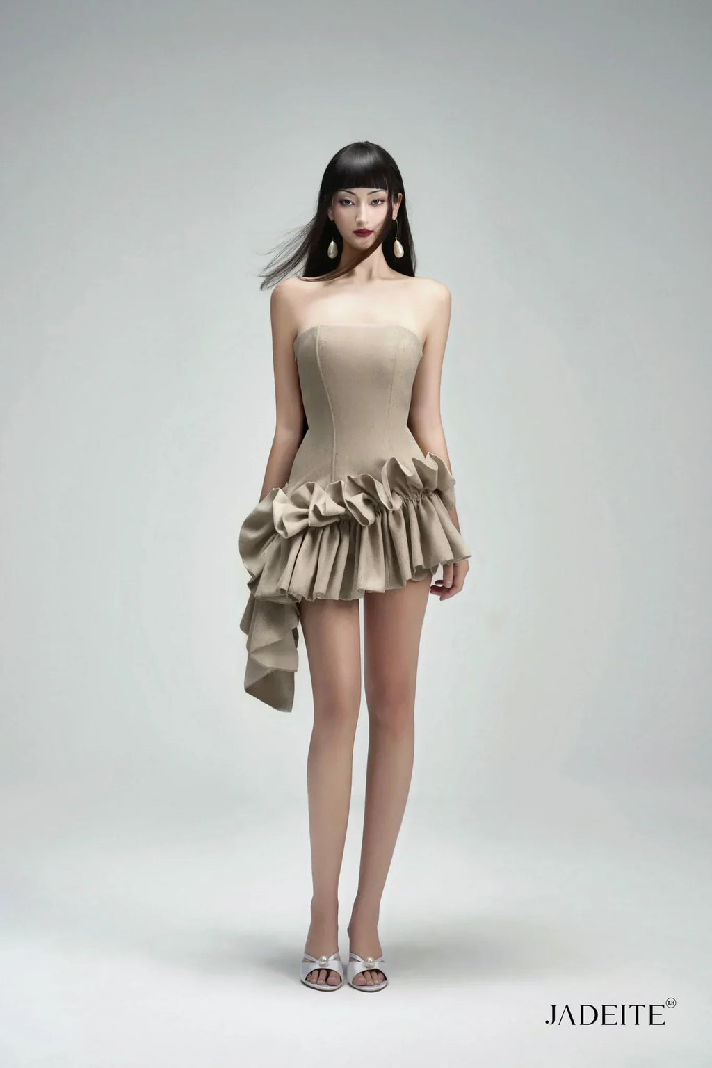 Seaweed N Strapless Dress